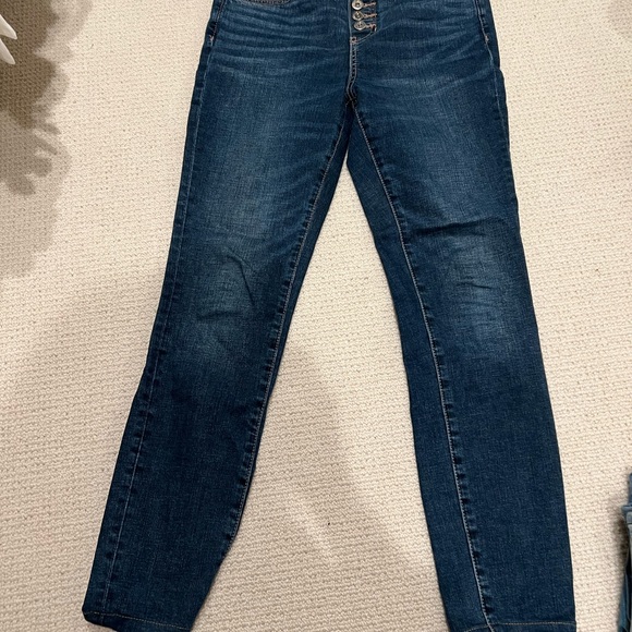 Jag Valentina jeans size 2 in stretch denim, pull on style, skinny leg - Picture 1 of 4